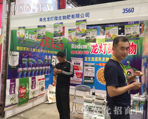 壽光龍燈在2017南方農資博覽會上大展拳腳