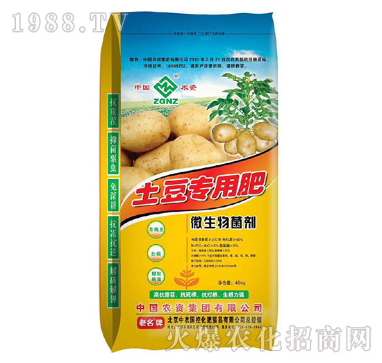 土豆專(zhuān)用微生物菌劑-中農(nóng)