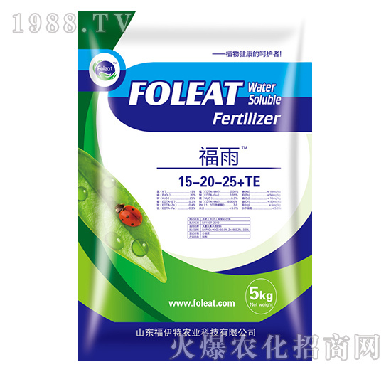 大量元素水溶肥15-20-25+TE-福雨-福伊特