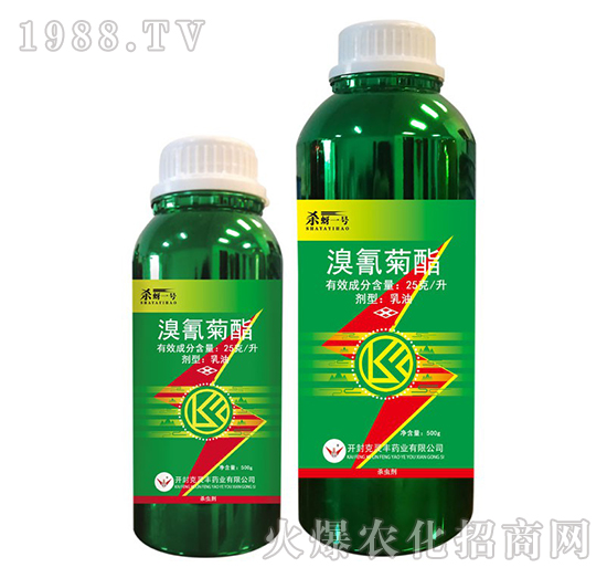 25克每升溴氰菊酯-殺蚜一號-克靈豐