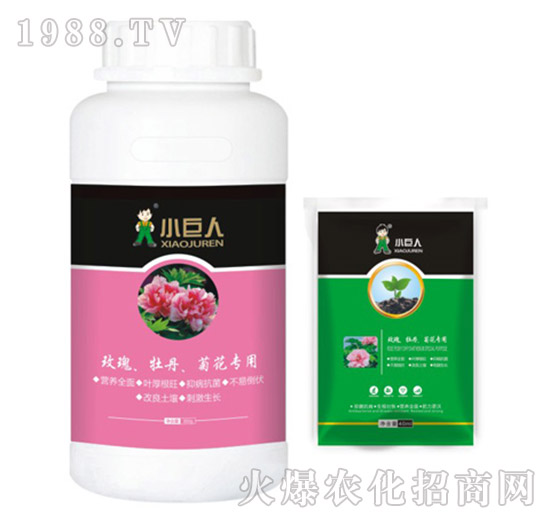 玫瑰、牡丹、菊花專用調節(jié)劑-小巨人