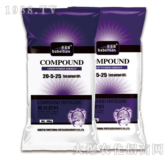 功能型復(fù)合肥料20-5-25-芭蓓田-騰森肥業(yè)