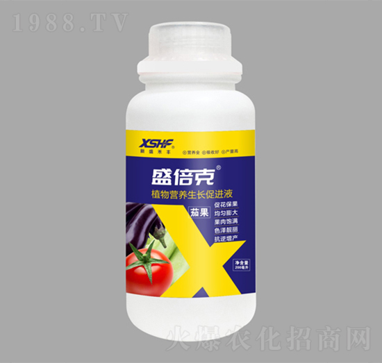 茄果專(zhuān)用植物營(yíng)養(yǎng)生長(zhǎng)促進(jìn)液-盛倍克-新盛禾豐