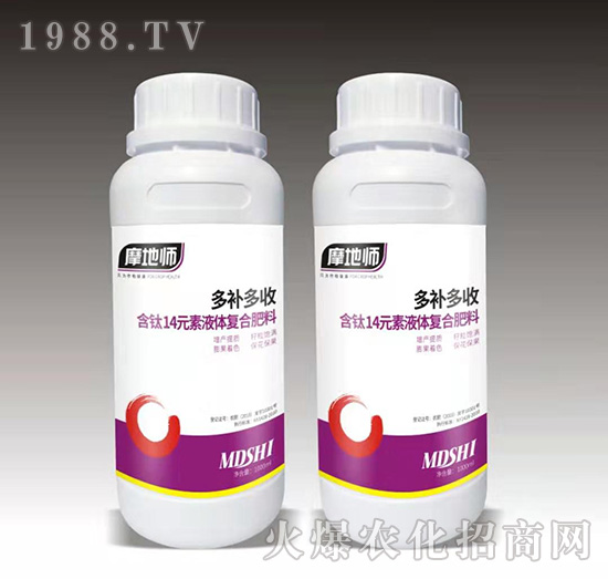 含鈦14元素液體復合肥料-多補多收-中研益農
