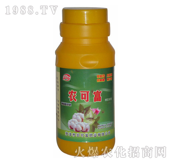 棉花專用氨基酸液肥-農(nóng)可富