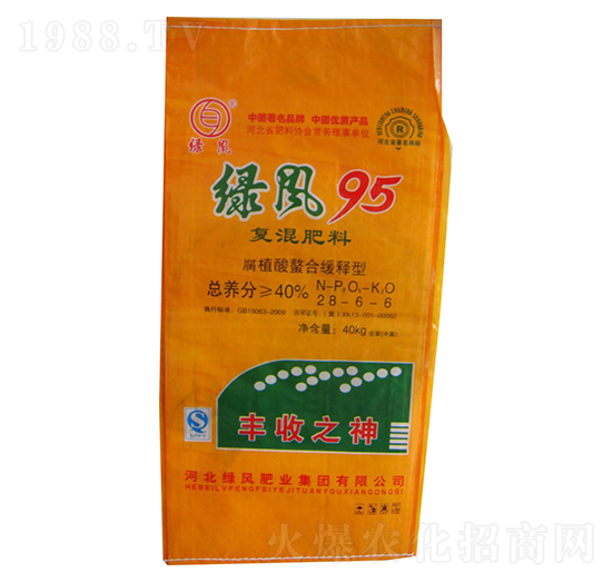 腐植酸螯合緩釋型復(fù)混肥料28-6-6-綠風肥業(yè)