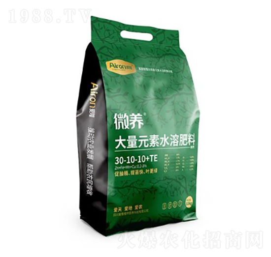 高氮型大量元素水溶肥料30-10-10+TE-微養(yǎng)-愛(ài)隆