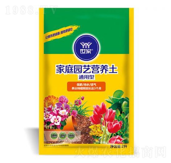 通用型家庭園藝營(yíng)養(yǎng)土-世家-科海聯(lián)邦