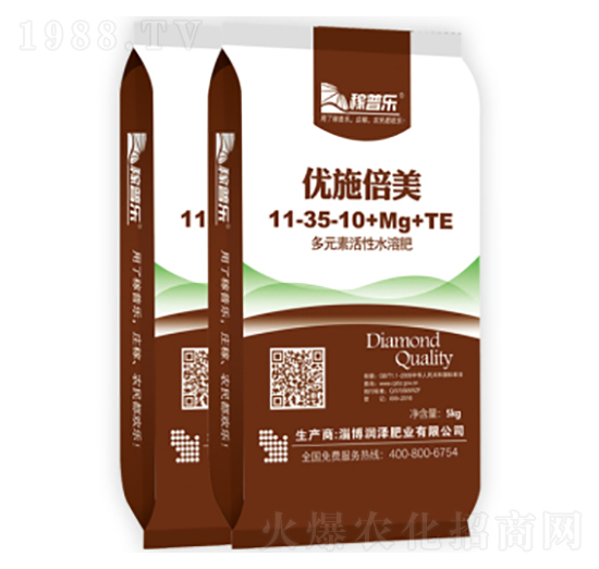 海藻型高磷促花專(zhuān)用多元素活性水溶肥11-35-10+Mg+TE-優(yōu)施倍美-潤(rùn)澤肥業(yè)