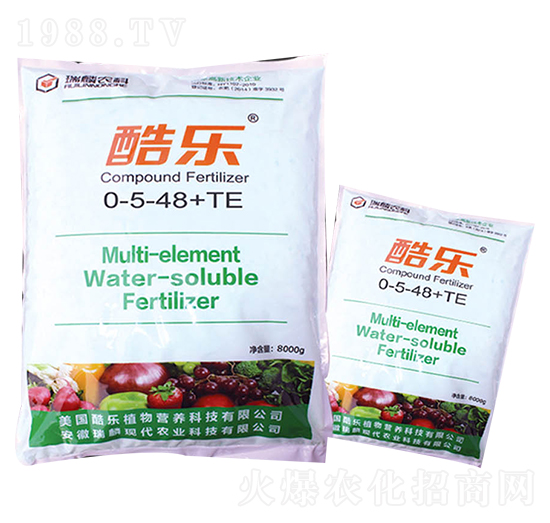 增甜轉(zhuǎn)色水溶肥0-5-48-瑞麟