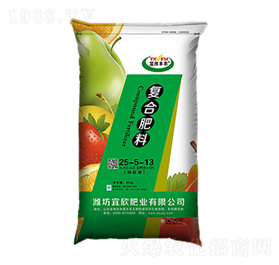 復合肥料25-5-13-宜欣豐農(nóng)