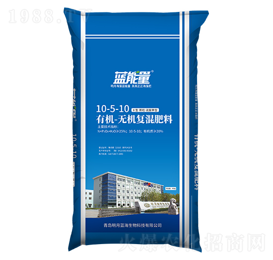 有機(jī)無機(jī)復(fù)混肥料10-5-10-藍(lán)能量