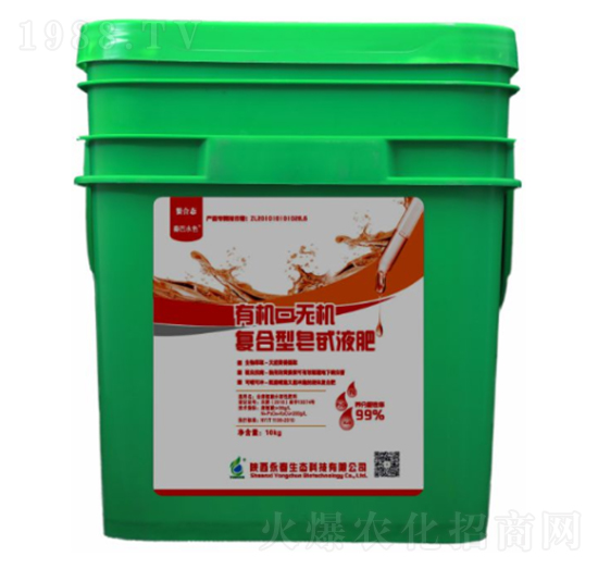 高氮高磷型有機(jī)-無機(jī)復(fù)合型皂甙液肥-永春生態(tài)