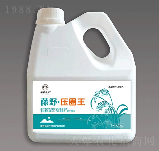 藤野壓圈王（水稻早熟鼓粒增產）-藤野化成