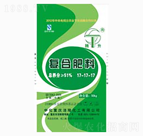 通用型復合肥料17-17-17-涪陵化工