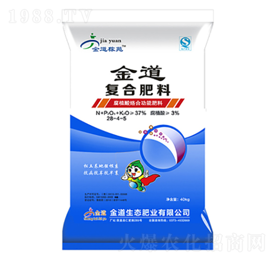 腐植酸復合肥28-4-5-金道28高氮肥-金正生物