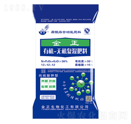 腐酸絡(luò)合多功肥（S）-金正生物