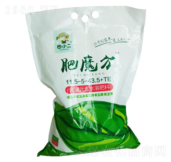 大量元素水溶肥11.5-5-43.5+TE-肥魔方-鼎盛農業(yè)