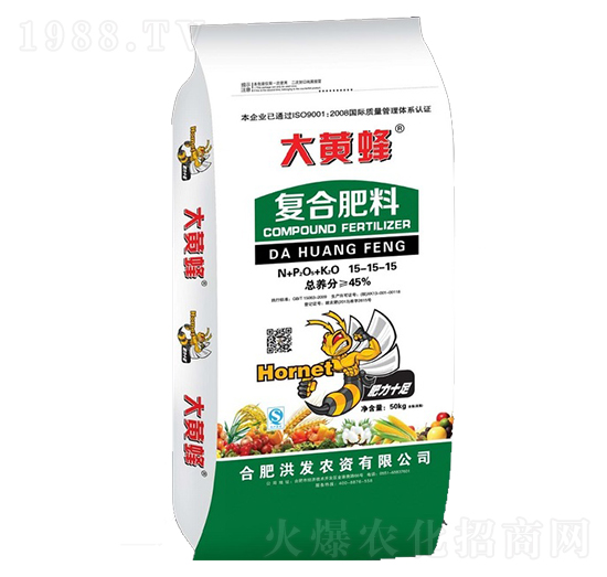 大黃蜂復(fù)合肥料15-15-15-東星