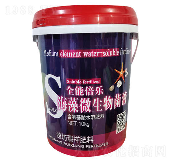 全能倍樂海藻微生物菌液-瑞祥肥料