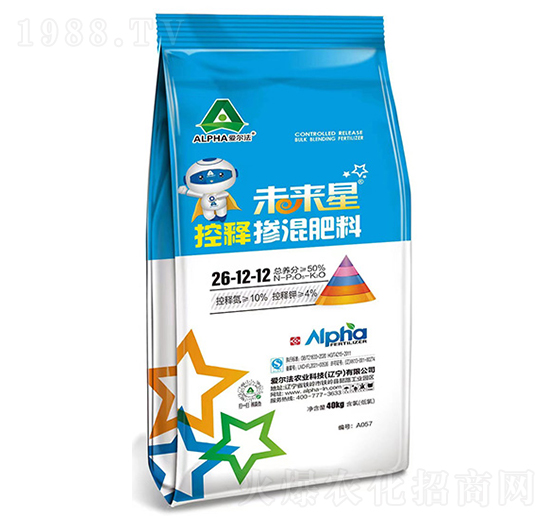 未來星控釋摻混肥料26-12-12-愛爾法