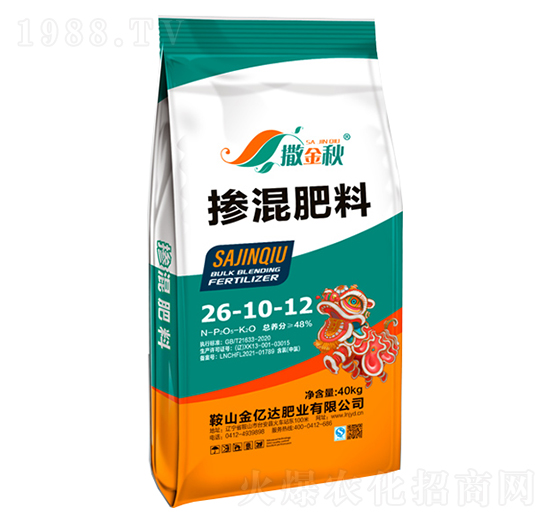 摻混肥料26-10-12-撒金秋-金億達肥業(yè)
