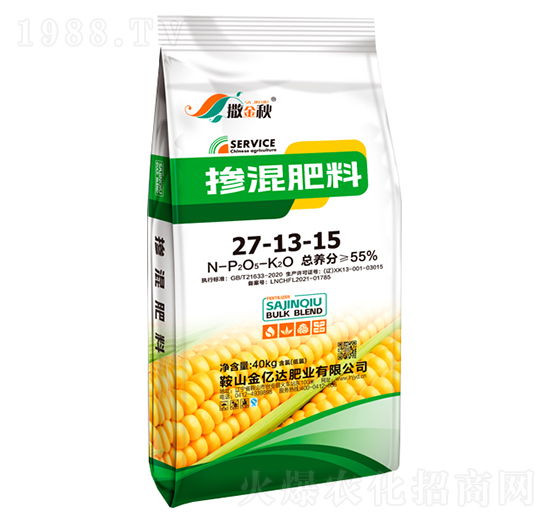 玉米專用摻混肥料27-13-15-撒金秋-金億達(dá)肥業(yè)