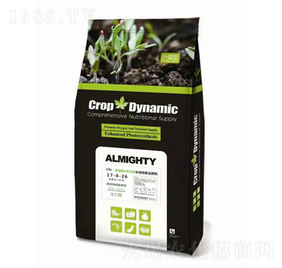 20kg水溶性復(fù)合肥料17-8-26-芬蘭瑪堡