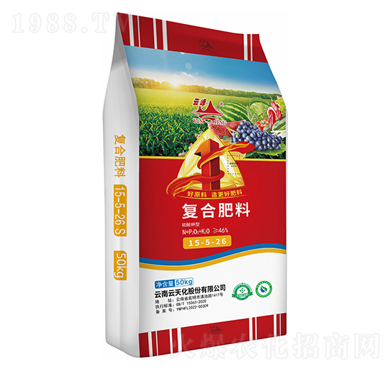 復(fù)合肥料15-5-26-云峰-云天化