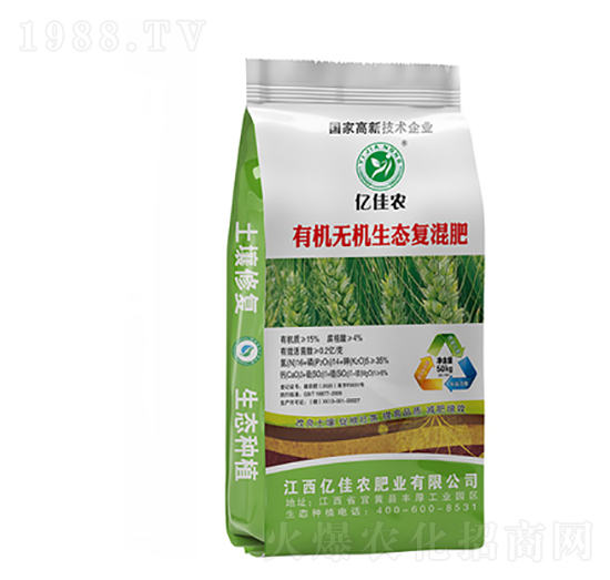 有機(jī)無(wú)機(jī)生態(tài)復(fù)混肥16-14-5-億佳農(nóng)肥業(yè)