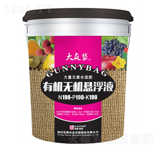 有機(jī)無(wú)機(jī)懸浮液190-190-190+TE-大麻袋-昆騰生物