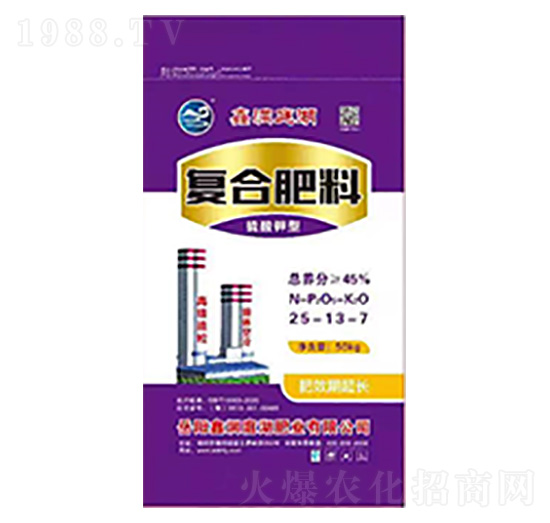 硫酸鉀型復合肥料25-13-7-鑫洞庭湖肥業(yè)