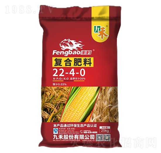 復(fù)合肥料22-4-0-豐豹-九禾