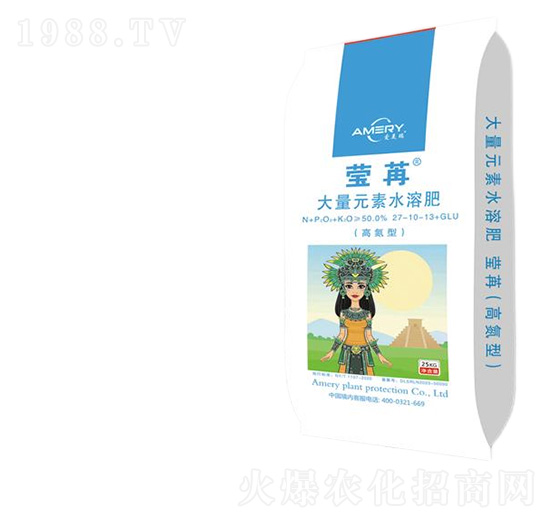高氮型大量元素水溶肥料27-10-13+GLU-瑩苒-愛美瑞