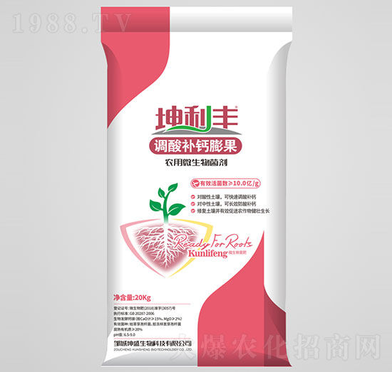 調酸補鈣膨果農用微生物菌劑-坤利豐-坤禾生物