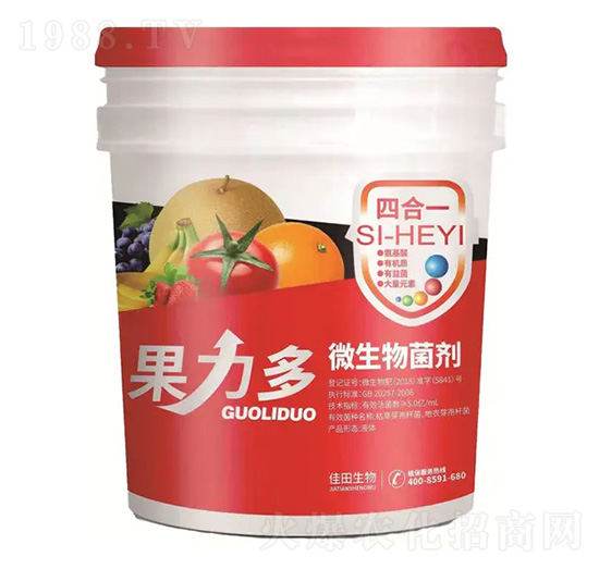 微生物菌劑-果力多-頭等大事-佳田生物