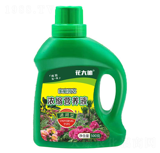 通用型家庭園藝濃縮營(yíng)養(yǎng)液-花大帥-綠沃肥業(yè)