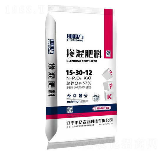 摻混肥料15-30-12-助四方-中億農(nóng)業(yè)