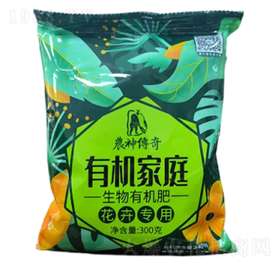 300g花卉專用生物有機肥-有機家庭-農(nóng)神控股
