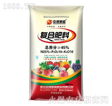 45%復(fù)合肥料25-10-10