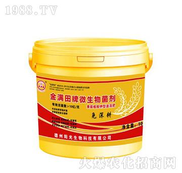 黃腐殖酸鉀型速溶肥-金滿(mǎn)田復(fù)合生物菌肥-陽(yáng)光生物