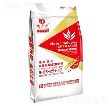 強酸高磷高鉀型大量元素水溶肥9-25-25+TE-酸立豐-農(nóng)家寶