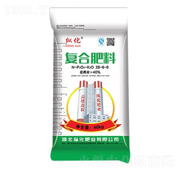 40kg復(fù)合肥料28-6-6-縱化