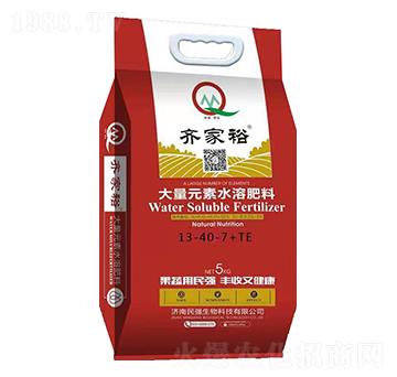 大量元素水溶肥料13-40-7+TE-齊家裕-民強生物
