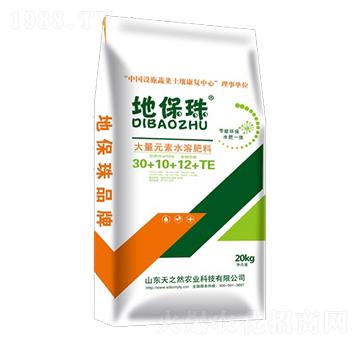 大量元素水溶肥料30-10-12+TE-地保珠-天之然