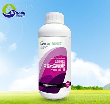 大量元素清液肥110-0-390+TE-施普樂