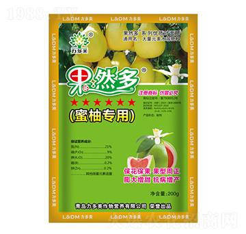 蜜柚專用大量元素水溶肥料-果然多蜜柚-農(nóng)圣人