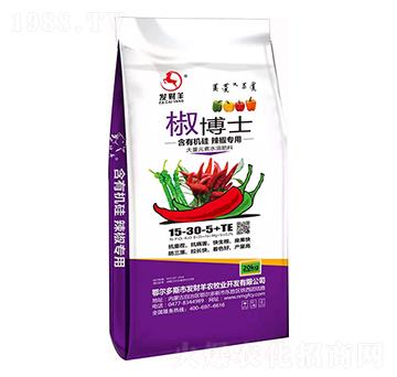 辣椒專用大量元素水溶肥15-30-5+TE-椒博士-發(fā)財羊