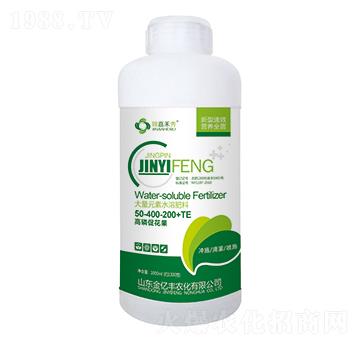 高磷促花果大量元素水溶肥料50-400-200+TE-錦嘉禾秀-金億豐