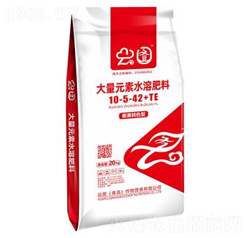 膨果轉(zhuǎn)色型大量元素水溶肥料10-5-42+TE-云圖